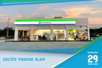 FamilyMart-Opening-Promotion-at-Caltex-Puncak-Alam-350x233 - Promotions & Freebies Selangor Supermarket & Hypermarket 