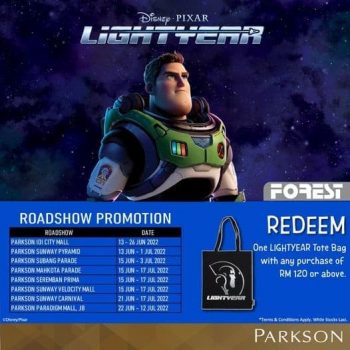 Forest-Lightyear-Collection-Deal-at-Parkson-Subang-Parade-350x350 - Others Promotions & Freebies Selangor 