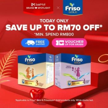 Friso-Gold-Lazada-Brand-Spotlight-Sale-350x350 - Baby & Kids & Parenting Johor Kedah Kelantan Kuala Lumpur Malaysia Sales Melaka Milk Powder Negeri Sembilan Online Store Pahang Penang Perak Perlis Putrajaya Sabah Sarawak Selangor Terengganu 
