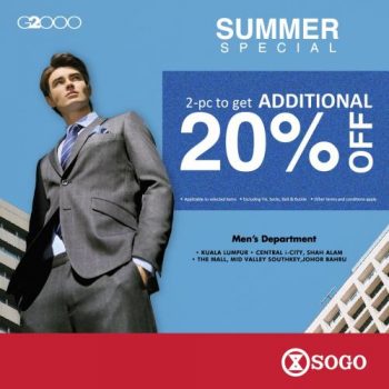 G2000-Summer-Special-Promotion-at-SOGO-350x350 - Apparels Fashion Accessories Fashion Lifestyle & Department Store Johor Kuala Lumpur Promotions & Freebies Selangor 