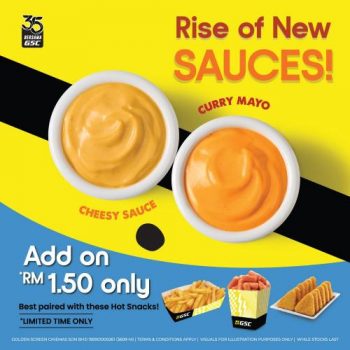 GSC-Cheesy-Sauce-and-Curry-Mayo-Deal-350x350 - Beverages Cinemas Food , Restaurant & Pub Johor Kedah Kelantan Kuala Lumpur Melaka Movie & Music & Games Negeri Sembilan Pahang Penang Perak Perlis Promotions & Freebies Putrajaya Sabah Sarawak Selangor Terengganu 