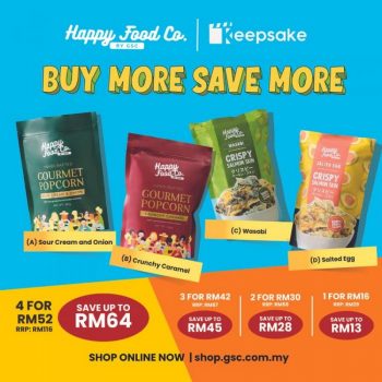 GSC-Happy-Food-Co-Snacks-Buy-More-Save-More-Promotion-350x350 - Cinemas Johor Kedah Kelantan Kuala Lumpur Melaka Movie & Music & Games Negeri Sembilan Online Store Pahang Penang Perak Perlis Promotions & Freebies Putrajaya Sabah Sarawak Selangor Terengganu 