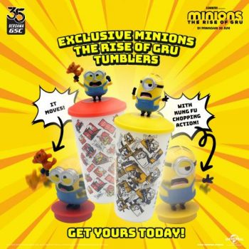 GSC-Minions-The-Rise-of-Gru-Tumblers-350x350 - Cinemas Johor Kedah Kelantan Kuala Lumpur Melaka Movie & Music & Games Negeri Sembilan Pahang Penang Perak Perlis Promotions & Freebies Putrajaya Sabah Sarawak Selangor Terengganu 