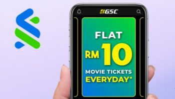 GSC-Special-Deal-with-Standard-Chartered-350x199 - Bank & Finance Cinemas Johor Kedah Kelantan Kuala Lumpur Melaka Movie & Music & Games Negeri Sembilan Pahang Penang Perak Perlis Promotions & Freebies Putrajaya Sabah Sarawak Selangor Standard Chartered Bank Terengganu 