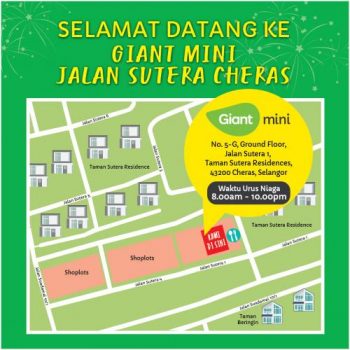 Giant-Mini-Opening-Promotion-at-Jalan-Sutera-Cheras-1-350x350 - Promotions & Freebies Selangor Supermarket & Hypermarket 