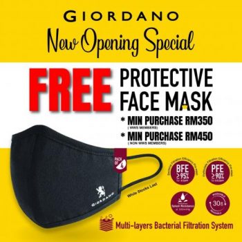 Giordano-Opening-Promotion-at-Sunway-Carnival-Mall-350x350 - Apparels Fashion Accessories Fashion Lifestyle & Department Store Penang Promotions & Freebies 