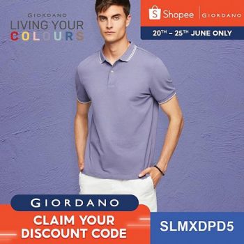 Giordano-Shopee-Promotion-350x350 - Apparels Fashion Accessories Fashion Lifestyle & Department Store Johor Kedah Kelantan Kuala Lumpur Melaka Negeri Sembilan Pahang Penang Perak Perlis Promotions & Freebies Putrajaya Sabah Sarawak Selangor Terengganu 