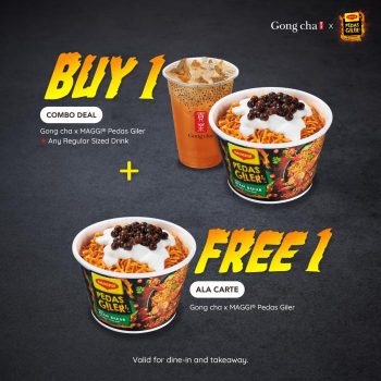 Gong-Cha-Buy-1-Free-1-Promotion-350x350 - Beverages Food , Restaurant & Pub Johor Kedah Kelantan Kuala Lumpur Melaka Negeri Sembilan Pahang Penang Perak Perlis Promotions & Freebies Putrajaya Sabah Sarawak Selangor Terengganu 
