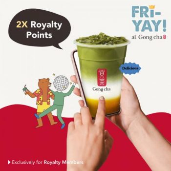 Gong-Cha-Royalty-Members-Promotion-2-350x350 - Beverages Food , Restaurant & Pub Johor Kedah Kelantan Kuala Lumpur Melaka Negeri Sembilan Pahang Penang Perak Perlis Promotions & Freebies Putrajaya Sabah Sarawak Selangor Terengganu 