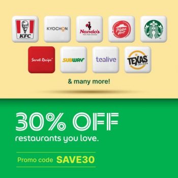 GrabFood-June-30-OFF-Promotion-350x350 - Beverages Food , Restaurant & Pub Johor Kedah Kelantan Kuala Lumpur Melaka Negeri Sembilan Online Store Pahang Penang Perak Perlis Promotions & Freebies Putrajaya Sabah Sarawak Selangor Terengganu 