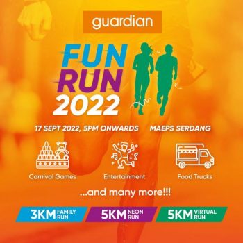 Guardian-Fun-Run-2022-350x350 - Beauty & Health Events & Fairs Health Supplements Johor Kedah Kelantan Kuala Lumpur Melaka Negeri Sembilan Online Store Pahang Penang Perak Perlis Personal Care Putrajaya Sabah Sarawak Selangor Terengganu 