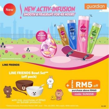 Guardian-Sunsilk-X-Line-Friends-Promo-350x350 - Beauty & Health Cosmetics Hair Care Health Supplements Johor Kedah Kelantan Kuala Lumpur Melaka Negeri Sembilan Online Store Pahang Penang Perak Perlis Personal Care Promotions & Freebies Putrajaya Sabah Sarawak Selangor Terengganu 