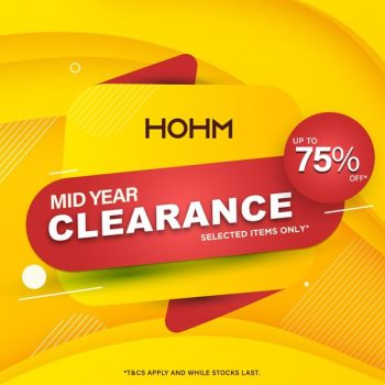 HOHM-Mid-Year-Clearance-at-Pavilion-Bukit-Jalil-350x350 - Home & Garden & Tools Home Decor Kitchenware Kuala Lumpur Selangor Warehouse Sale & Clearance in Malaysia 