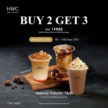 HWC-Coffee-Special-Deal-at-Sunway-Velocity-Mall-350x350 - Beverages Food , Restaurant & Pub Kuala Lumpur Promotions & Freebies Selangor 