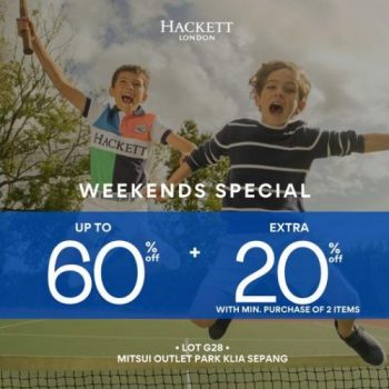 Hackett-London-Weekend-Sale-at-Mitsui-Outlet-Park-350x350 - Apparels Fashion Accessories Fashion Lifestyle & Department Store Malaysia Sales Selangor 