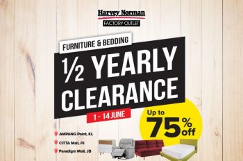 Harvey-Norman-12-Yearly-Clearance-350x232 - Beddings Electronics & Computers Furniture Home & Garden & Tools Home Appliances Home Decor Johor Kitchen Appliances Kuala Lumpur Selangor Warehouse Sale & Clearance in Malaysia 