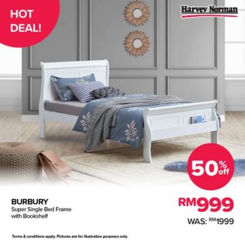 Harvey-Norman-Burbury-Bed-Frame-Deal-350x350 - Beddings Furniture Home & Garden & Tools Home Decor Johor Kedah Kelantan Kuala Lumpur Melaka Negeri Sembilan Online Store Pahang Penang Perak Perlis Promotions & Freebies Putrajaya Sabah Sarawak Selangor Terengganu 