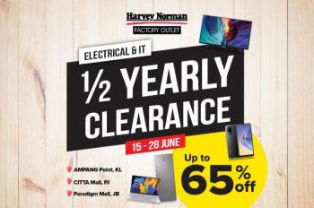 Harvey-Norman-Electrical-IT-12-Yearly-Clearance-Sale-350x232 - Computer Accessories Electronics & Computers Furniture Home & Garden & Tools Home Appliances Home Decor IT Gadgets Accessories Johor Kitchen Appliances Kuala Lumpur Selangor Warehouse Sale & Clearance in Malaysia 