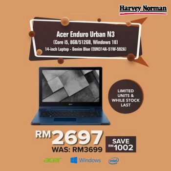 Harvey-Norman-Laptop-Rock-Bottom-Prices-Promotion-1-1-350x350 - Computer Accessories Electronics & Computers IT Gadgets Accessories Johor Kedah Kelantan Kuala Lumpur Melaka Negeri Sembilan Online Store Pahang Penang Perak Perlis Promotions & Freebies Putrajaya Sabah Sarawak Selangor Terengganu 