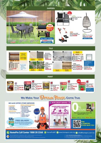 HomePro-Home-Living-Promotion-Catalogue-7-350x495 - Furniture Home & Garden & Tools Home Decor Johor Kedah Kelantan Kuala Lumpur Melaka Negeri Sembilan Pahang Penang Perak Perlis Promotions & Freebies Putrajaya Sabah Sarawak Selangor Terengganu 