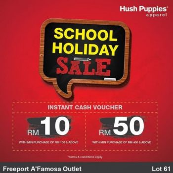 Hush-Puppies-Apparel-School-Holiday-Sale-at-Freeport-AFamosa-Outlet-350x350 - Apparels Fashion Accessories Fashion Lifestyle & Department Store Malaysia Sales Melaka 