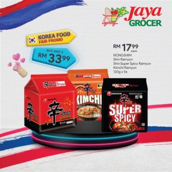 Jaya-Grocer-Korea-Food-Fair-Promotion-350x350 - Johor Kedah Kelantan Kuala Lumpur Melaka Negeri Sembilan Pahang Penang Perak Perlis Promotions & Freebies Putrajaya Sabah Sarawak Selangor Supermarket & Hypermarket Terengganu 