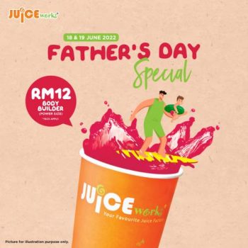 Juice-Works-Fathers-Day-Promotion-350x350 - Beverages Food , Restaurant & Pub Johor Kedah Kelantan Kuala Lumpur Melaka Negeri Sembilan Pahang Penang Perak Perlis Promotions & Freebies Putrajaya Sabah Sarawak Selangor Terengganu 