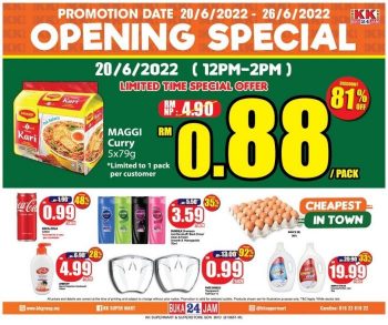 KK-SUPER-MART-Opening-Promotion-at-Kebun-Teh-Johor-350x293 - Johor Promotions & Freebies Supermarket & Hypermarket 