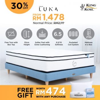 King-Koil-30-off-Promo-1-350x350 - Beddings Home & Garden & Tools Johor Kedah Kelantan Kuala Lumpur Mattress Melaka Negeri Sembilan Online Store Pahang Penang Perak Perlis Promotions & Freebies Putrajaya Sabah Sarawak Selangor Terengganu 