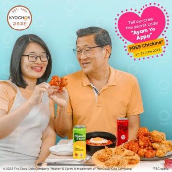 Kyochon-Fathers-Day-Promotion-350x350 - Beverages Food , Restaurant & Pub Johor Kedah Kelantan Kuala Lumpur Melaka Negeri Sembilan Pahang Penang Perak Perlis Promotions & Freebies Putrajaya Sabah Sarawak Selangor Terengganu 