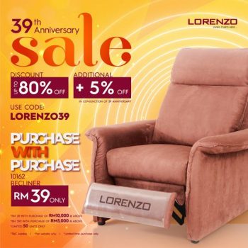 Lorenzo-39th-Anniversary-Sale-3-350x350 - Beddings Furniture Home & Garden & Tools Home Decor Johor Kedah Kelantan Kuala Lumpur Malaysia Sales Melaka Negeri Sembilan Online Store Pahang Penang Perak Perlis Putrajaya Sabah Sarawak Selangor Terengganu 