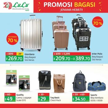 LuLu-Luggage-Fair-Promotion-2-350x350 - Kuala Lumpur Luggage Online Store Promotions & Freebies Selangor Sports,Leisure & Travel Supermarket & Hypermarket 