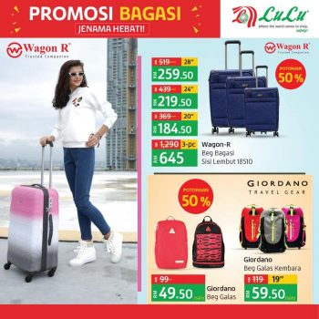 LuLu-Luggage-Fair-Promotion-3-350x350 - Kuala Lumpur Luggage Online Store Promotions & Freebies Selangor Sports,Leisure & Travel Supermarket & Hypermarket 