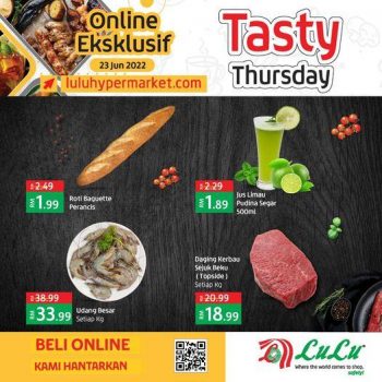 LuLu-Online-Tasty-Thursday-Promotion-1-350x350 - Johor Kedah Kelantan Kuala Lumpur Melaka Negeri Sembilan Online Store Pahang Penang Perak Perlis Promotions & Freebies Putrajaya Sabah Sarawak Selangor Supermarket & Hypermarket Terengganu 