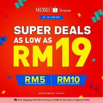 MIXXO-Super-Deals-on-Shopee-350x350 - Apparels Fashion Accessories Fashion Lifestyle & Department Store Footwear Johor Kedah Kelantan Kuala Lumpur Melaka Negeri Sembilan Online Store Pahang Penang Perak Perlis Promotions & Freebies Putrajaya Sabah Sarawak Selangor Terengganu 