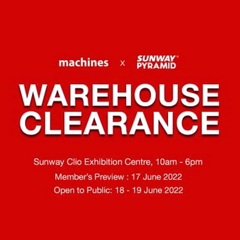 17-19 Jun 2022: Machines Warehouse Sale! Apple Premium Reseller Stock  Clearance like iPhone, iPad, iMac & Accessories! 