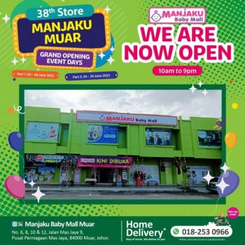 Manjaku-Muar-Opening-Promotion-350x350 - Baby & Kids & Parenting Babycare Johor Promotions & Freebies 