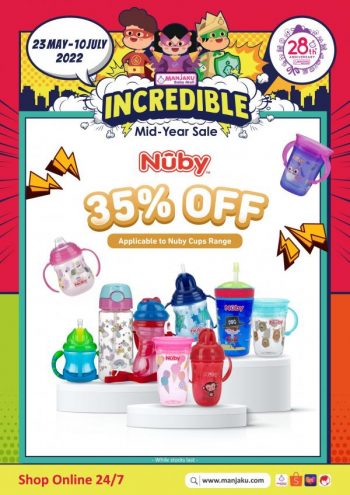 Manjaku-Nuby-Incredible-Mid-Year-Sale-350x495 - Baby & Kids & Parenting Babycare Children Fashion Johor Kedah Kelantan Kuala Lumpur Malaysia Sales Melaka Negeri Sembilan Online Store Pahang Penang Perak Perlis Putrajaya Sabah Sarawak Selangor Terengganu 