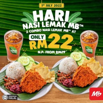 Marrybrown-Nasi-Lemak-MB-Combo-Promotion-350x350 - Beverages Food , Restaurant & Pub Johor Kedah Kelantan Kuala Lumpur Melaka Negeri Sembilan Pahang Penang Perak Perlis Promotions & Freebies Putrajaya Sabah Sarawak Selangor Terengganu 