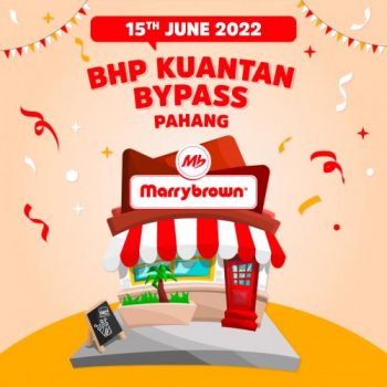 Marrybrown-Opening-Promotion-at-BHP-Kuantan-Bypass-350x350 - Beverages Food , Restaurant & Pub Pahang Promotions & Freebies 
