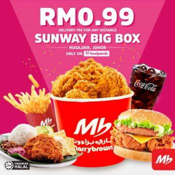 Marrybrown-Sunway-Big-Box-FoodPanda-Opening-Promotion-1-350x350 - Beverages Food , Restaurant & Pub Johor Online Store Promotions & Freebies 