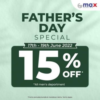 Max-Fashion-Fathers-Day-Promotion-1-350x350 - Apparels Fashion Accessories Fashion Lifestyle & Department Store Johor Kedah Kelantan Kuala Lumpur Melaka Negeri Sembilan Pahang Penang Perak Perlis Promotions & Freebies Putrajaya Sabah Sarawak Selangor Terengganu 