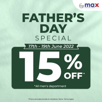 Max-Fashion-Fathers-Day-Special-1-350x350 - Apparels Fashion Accessories Fashion Lifestyle & Department Store Johor Kedah Kelantan Kuala Lumpur Melaka Negeri Sembilan Online Store Pahang Penang Perak Perlis Promotions & Freebies Putrajaya Sabah Sarawak Selangor Terengganu 