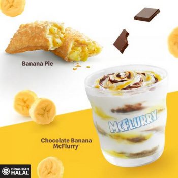 McDonalds-Banana-Pie-Chocolate-Banana-McFlurry-Deal-350x350 - Beverages Fast Food Food , Restaurant & Pub Johor Kedah Kelantan Kuala Lumpur Melaka Negeri Sembilan Pahang Penang Perak Perlis Promotions & Freebies Putrajaya Sabah Sarawak Selangor Terengganu 