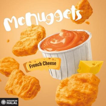 McDonalds-French-Cheese-McNuggets-Sauce-350x350 - Beverages Fast Food Food , Restaurant & Pub Johor Kedah Kelantan Kuala Lumpur Melaka Negeri Sembilan Pahang Penang Perak Perlis Promotions & Freebies Putrajaya Sabah Sarawak Selangor Terengganu 