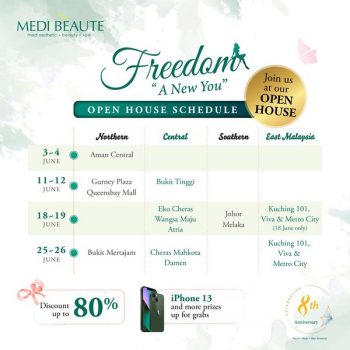 Medi-Beaute-Open-House-1-350x350 - Beauty & Health Events & Fairs Johor Kedah Kelantan Kuala Lumpur Melaka Negeri Sembilan Pahang Penang Perak Perlis Personal Care Putrajaya Sabah Sarawak Selangor Skincare Terengganu 