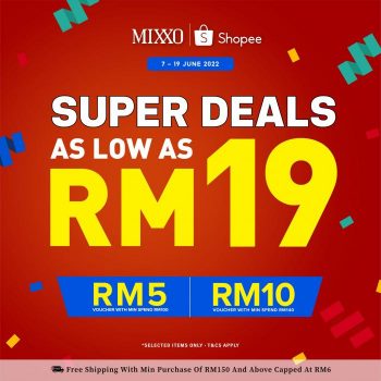 Mixxo-Shopee-June-Special-Promotion-350x350 - Apparels Bags Fashion Accessories Fashion Lifestyle & Department Store Footwear Johor Kedah Kelantan Kuala Lumpur Melaka Negeri Sembilan Online Store Pahang Penang Perak Perlis Promotions & Freebies Putrajaya Sabah Sarawak Selangor Terengganu 