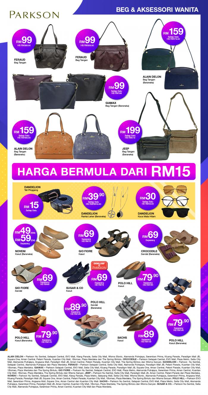 feraud handbag parkson