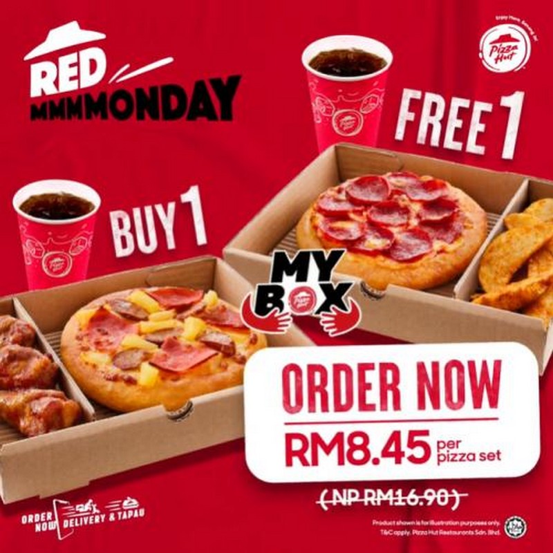 20 Jun 2022 Onward Pizza Hut Red Monday Promotion