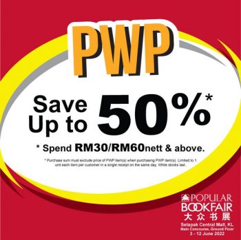 Popular-Book-Fair-at-Setapak-Central-2-350x349 - Books & Magazines Events & Fairs Kuala Lumpur Selangor Stationery 